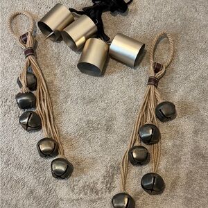 Elegant Bronze and brown bells  (sleigh bells) 🔔